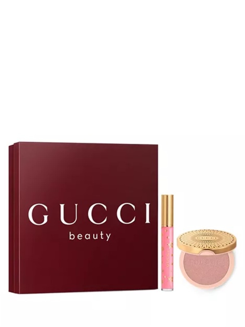 Gucci 2 Pc Gift Set Glow Highlighter & Lip Gloss Gift